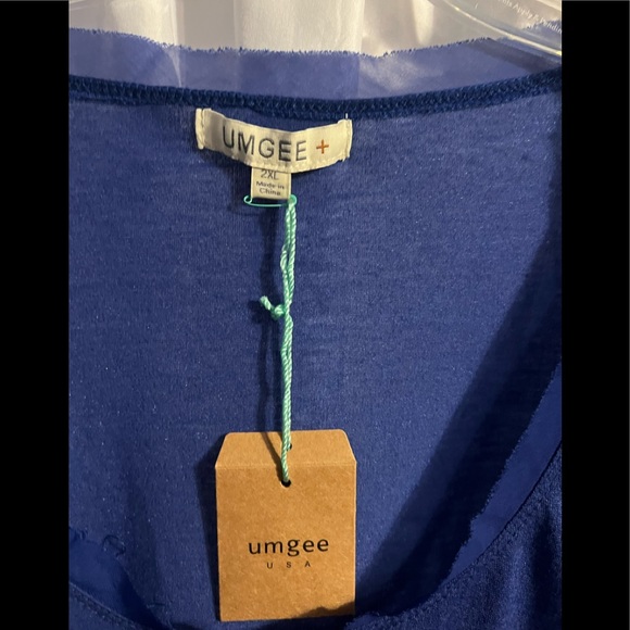 NWT Umgee shirt. Size 2XL. - Picture 1 of 11